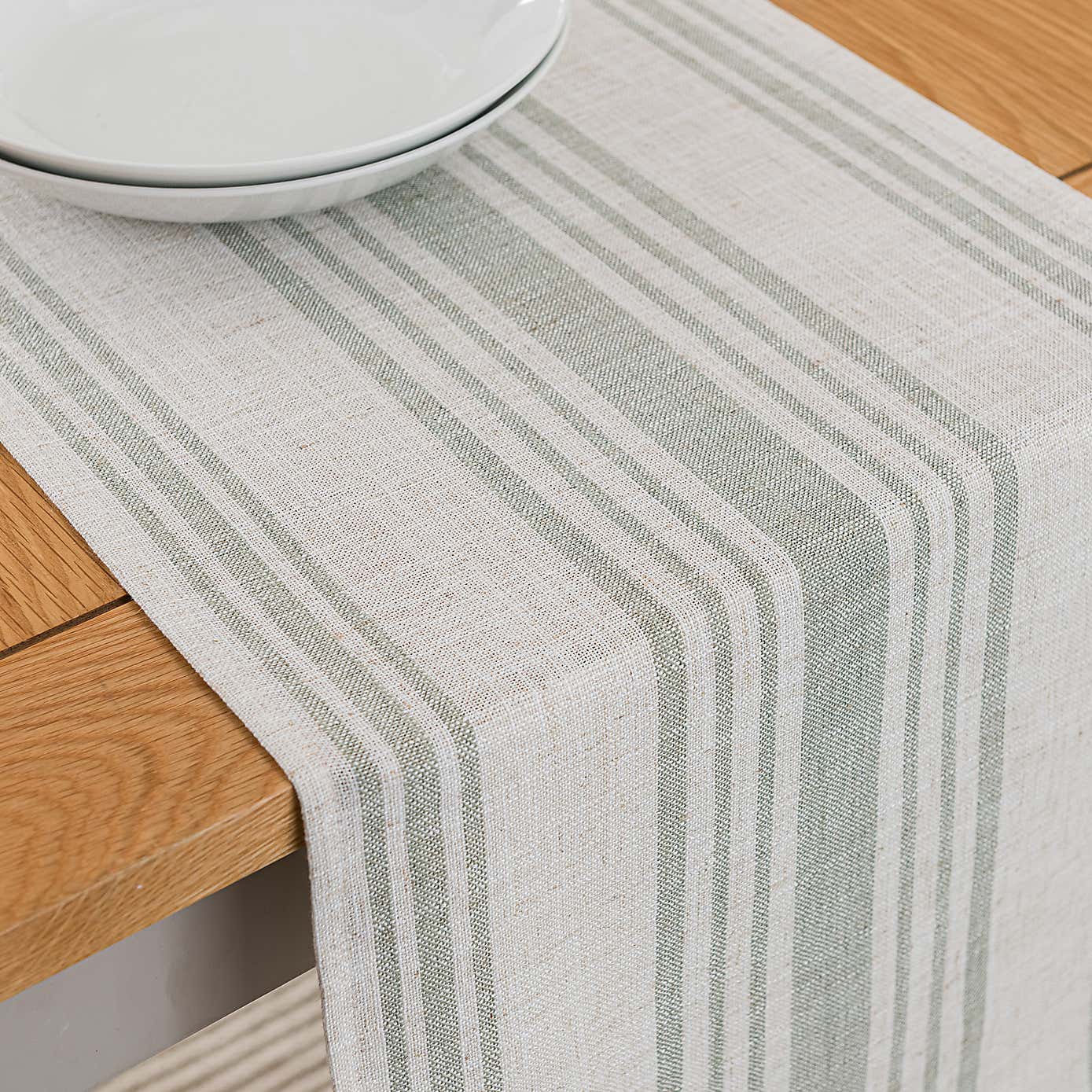 Churchgate Belton Sage Striped Runner