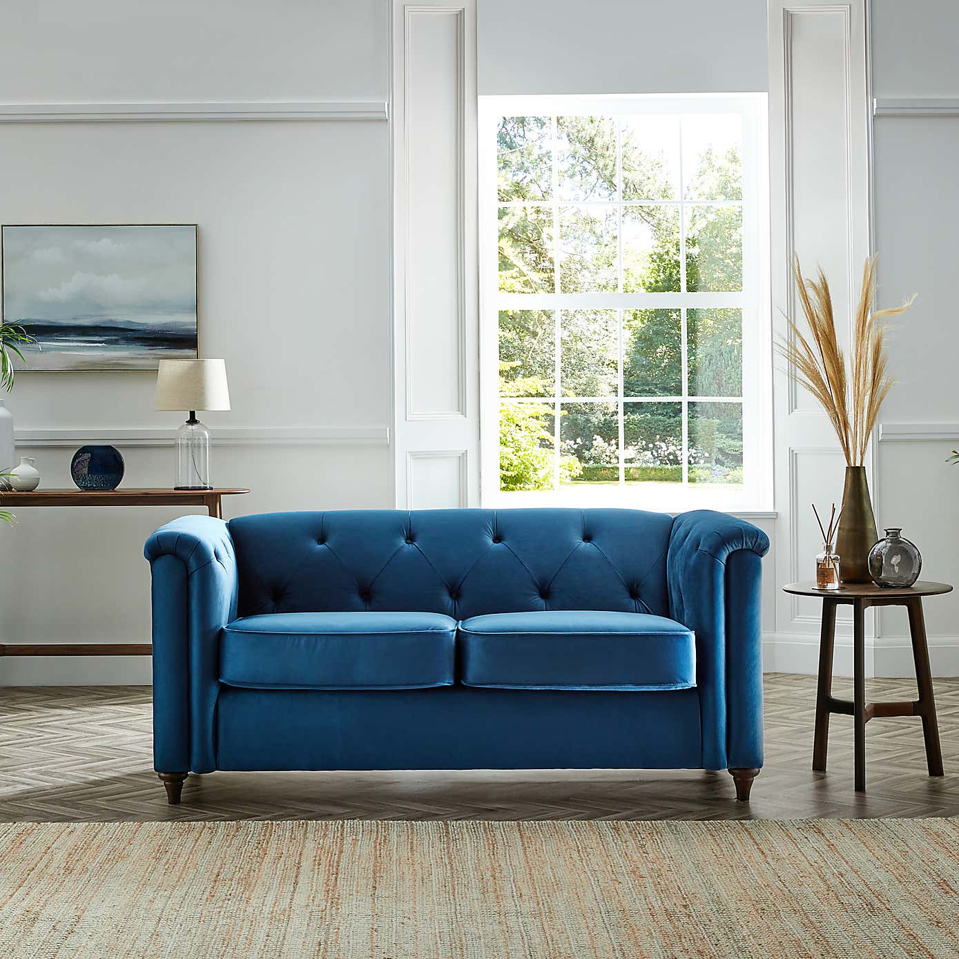 Chesterfield Opulent Velvet 2 Seater Sofa