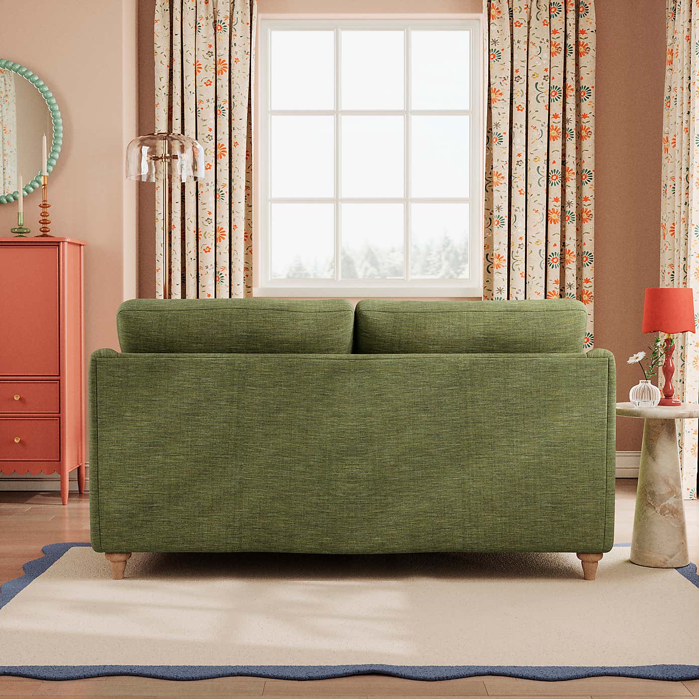 Slub Faux Linen Fabric Sample