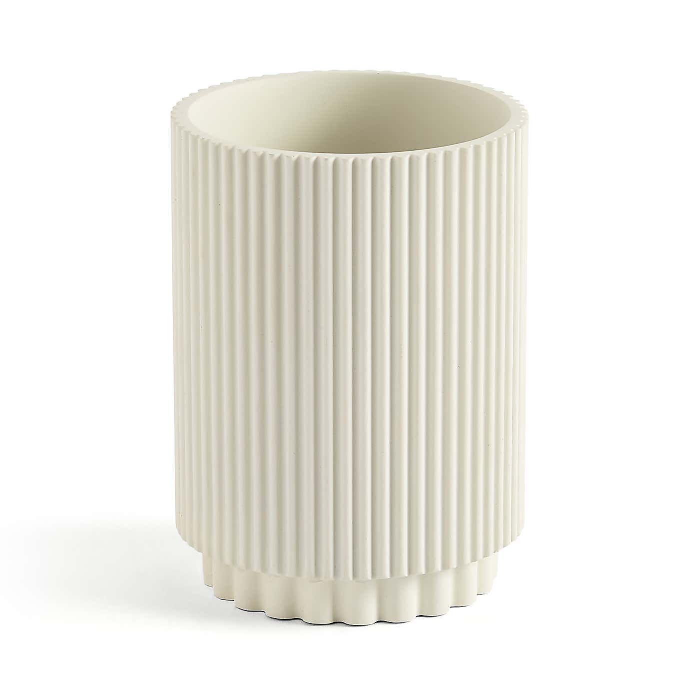Modern Luxe Ribbed Resin Tumbler