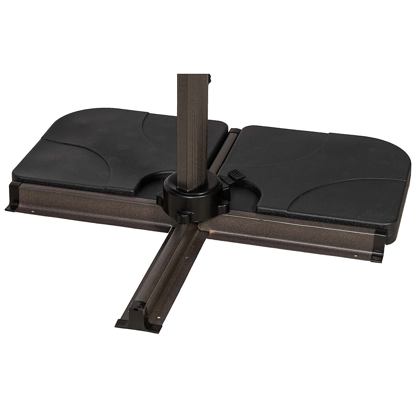 Water Fillable Cross Stand Cantilever Parasol Base