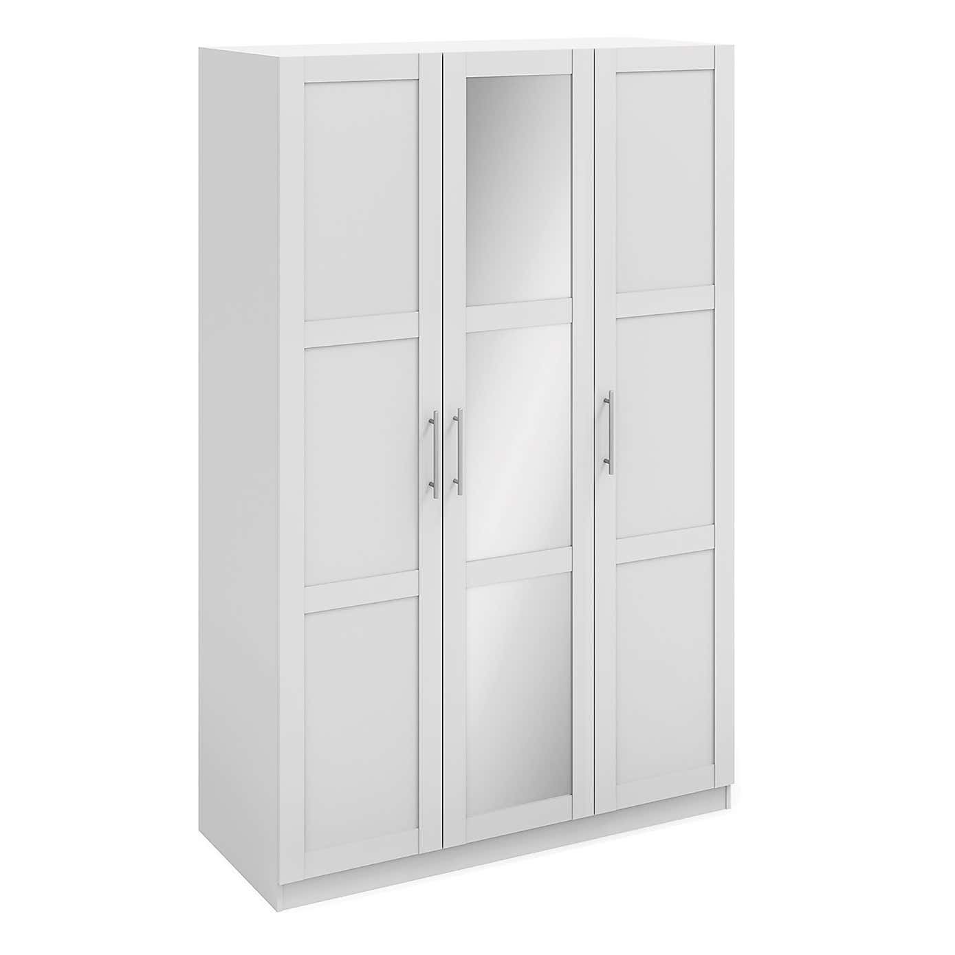 Sudbury Framed Triple Wardrobe