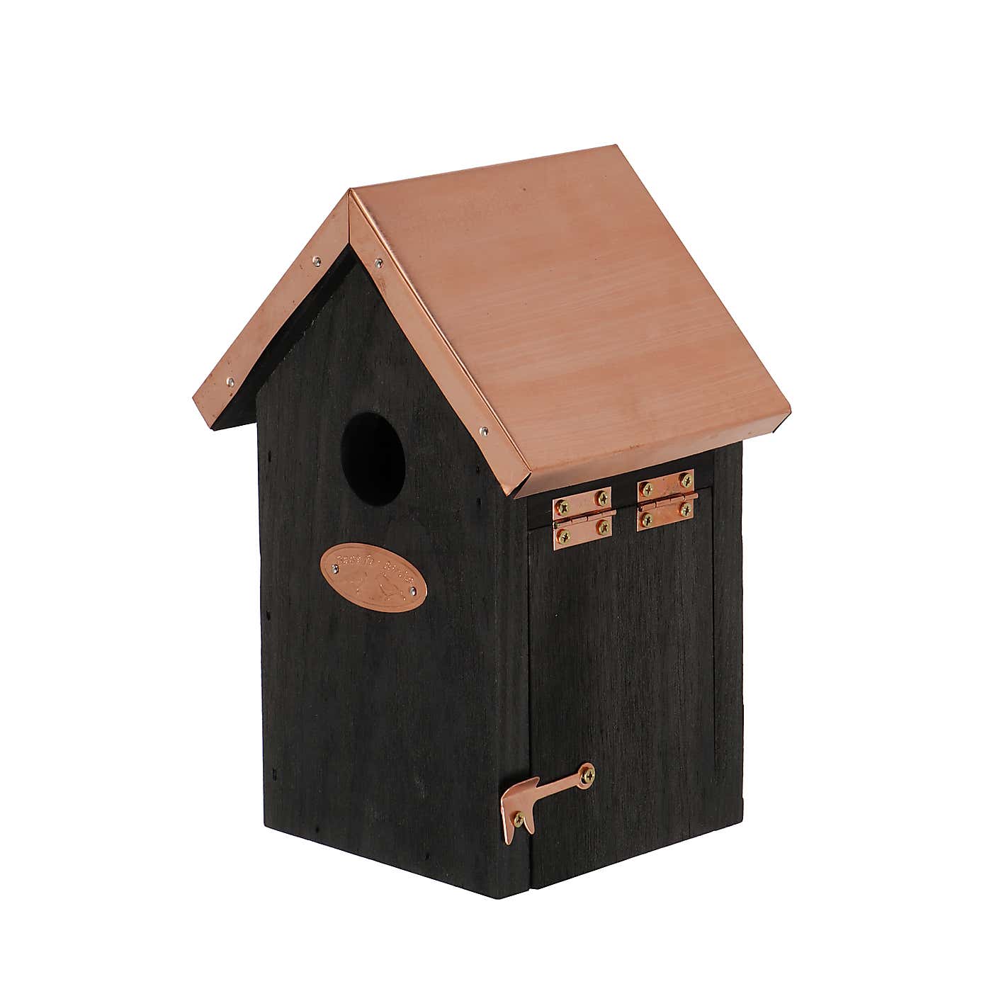 Fallen Fruits Black Copper Winter Wren Bird House