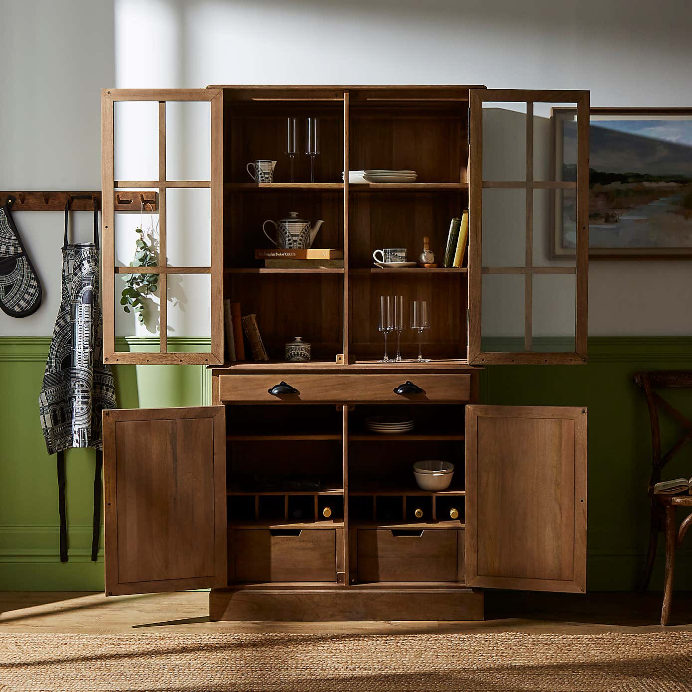 Wooden Kitchen Dresser