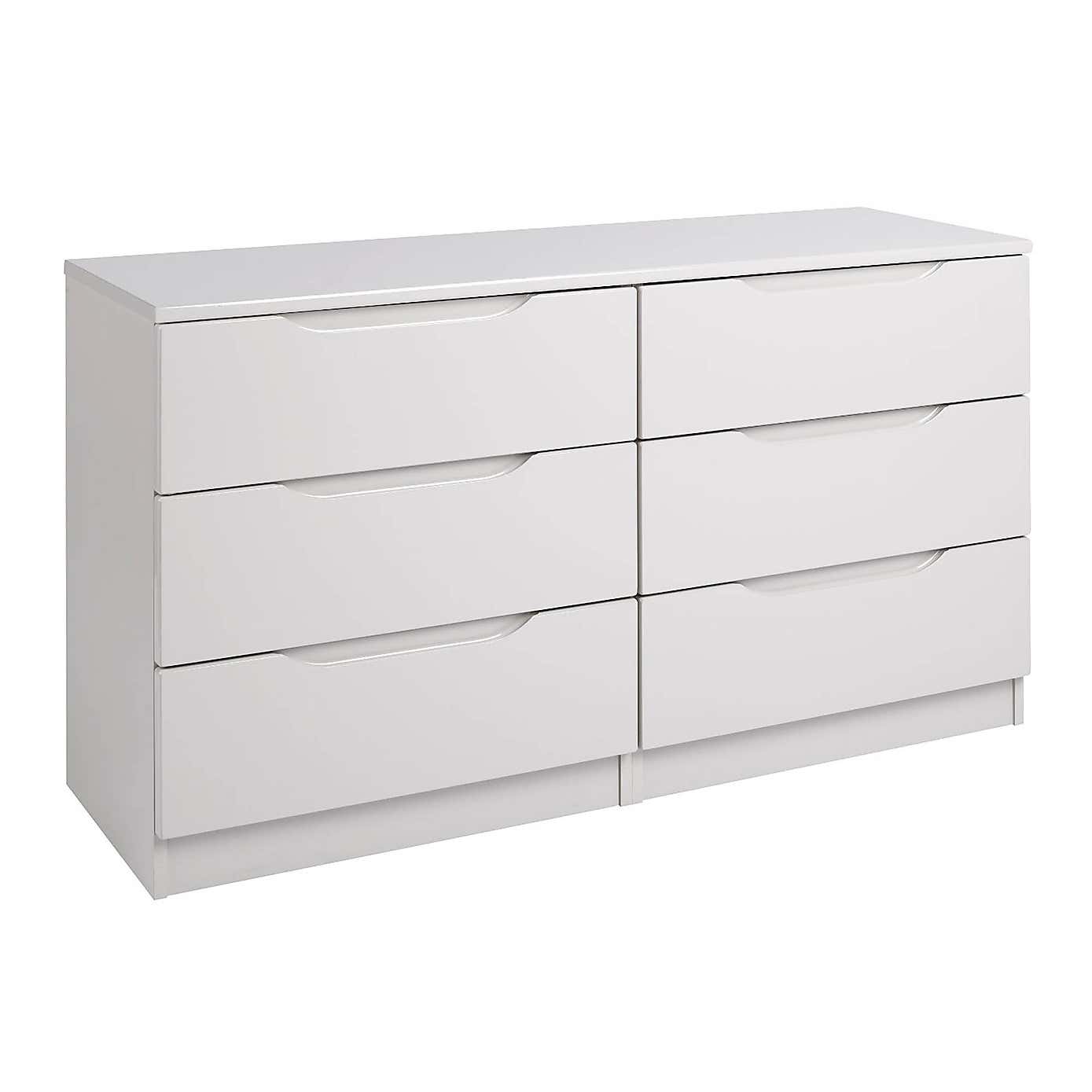 Legato Wide 6 Drawer Chest