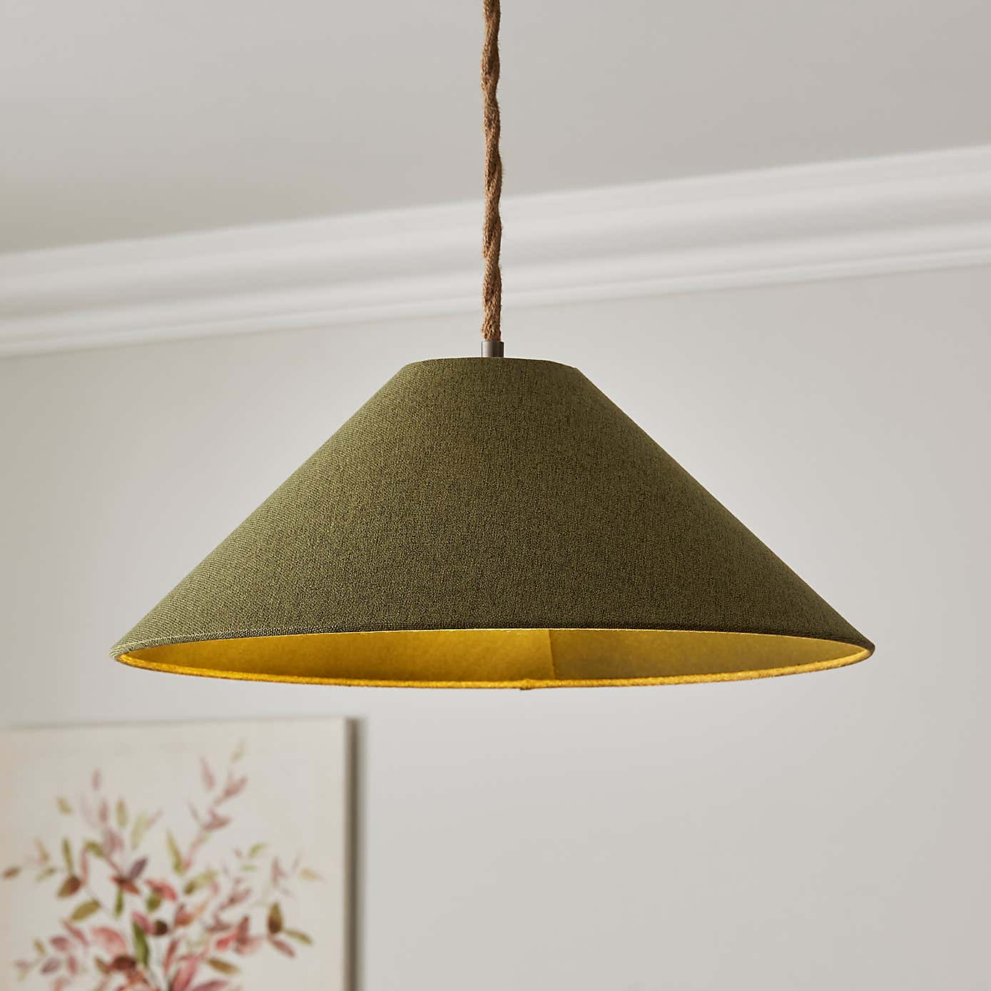 Churchgate Ashby Conical Extreme Empire Easy Fit Lamp Shade