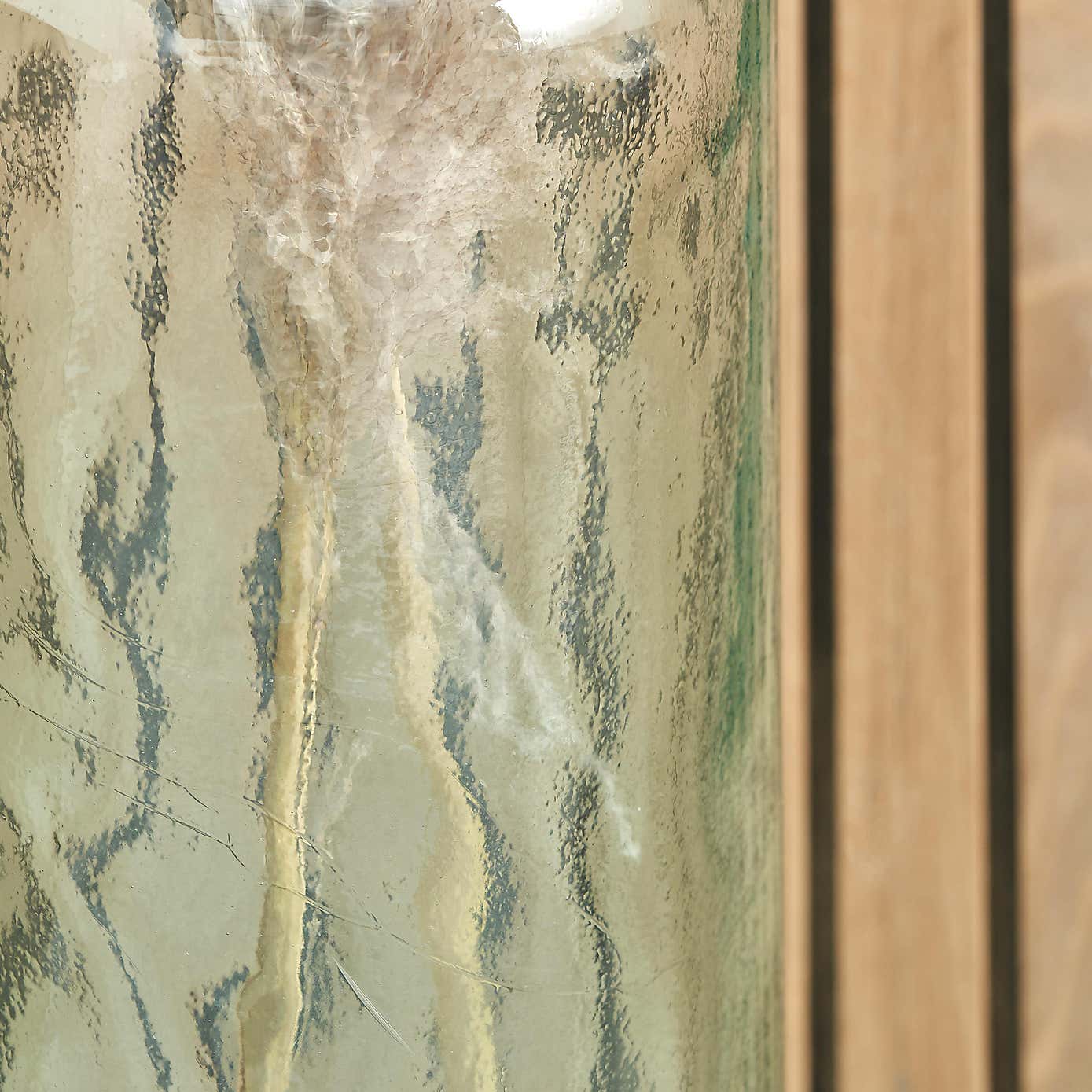 Clear Glass Bottle Vase