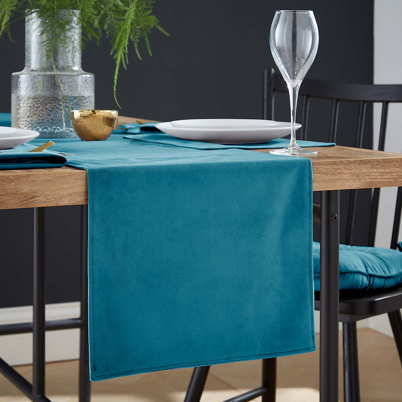 Recycled Velour Table Runner