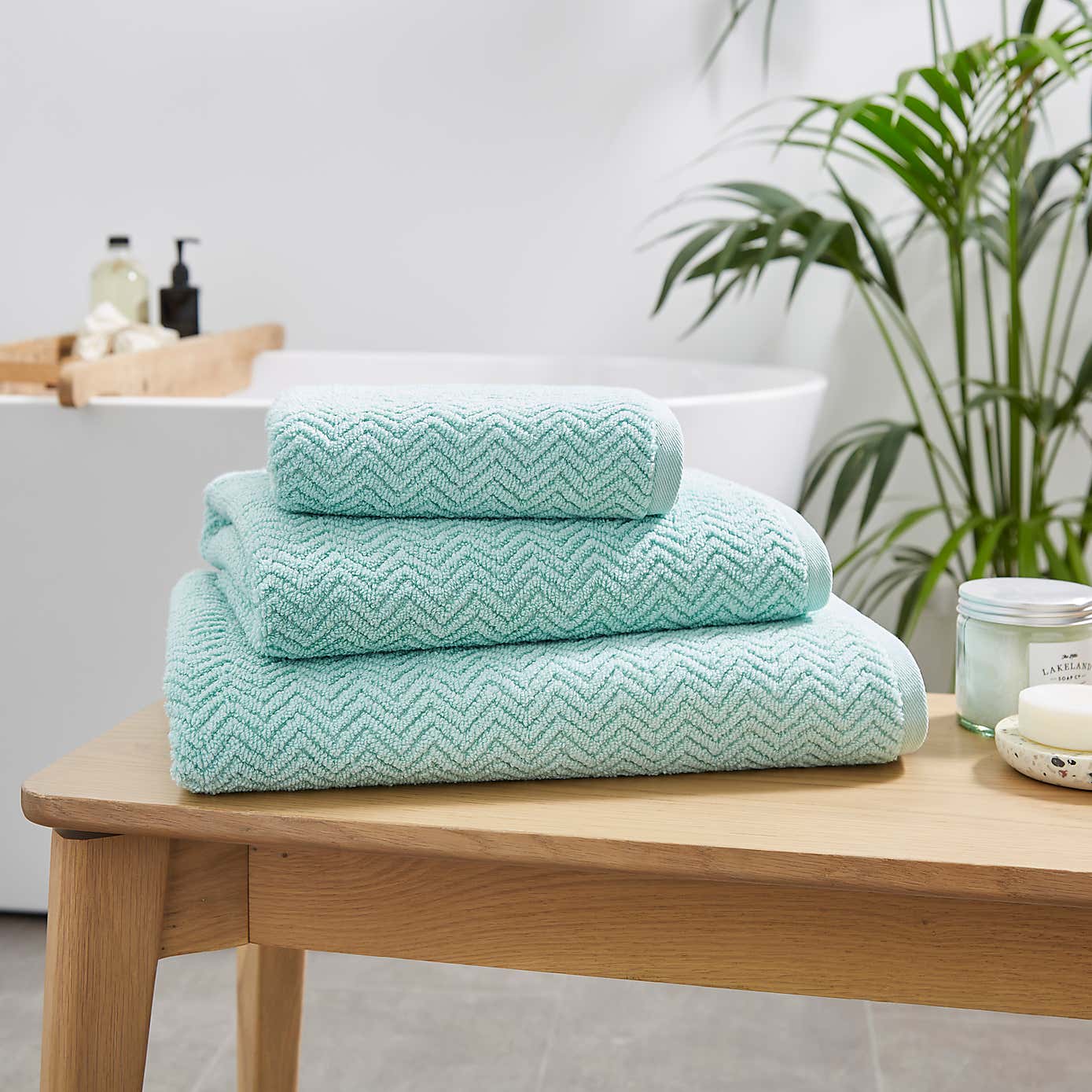 Cotton Zig Zag Towel