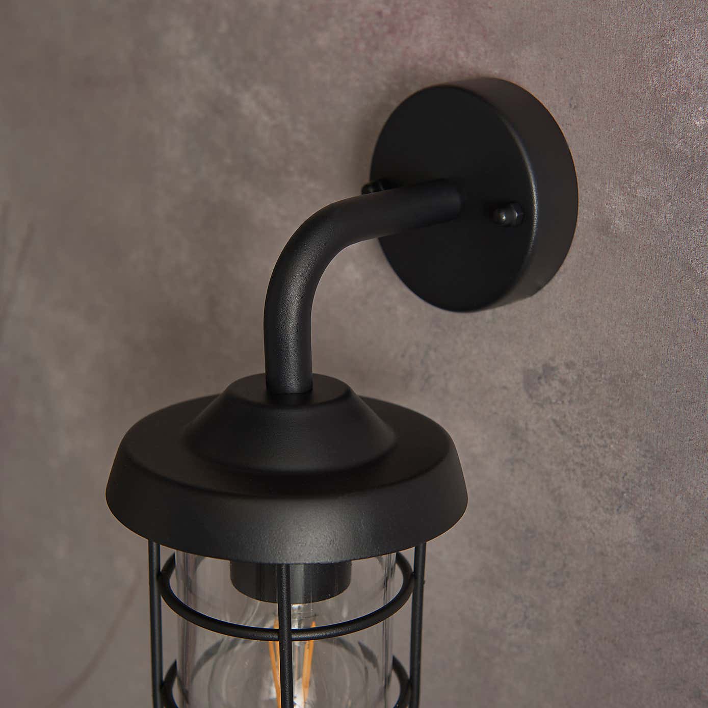 Barker Industrial Outdoor Wall Light
