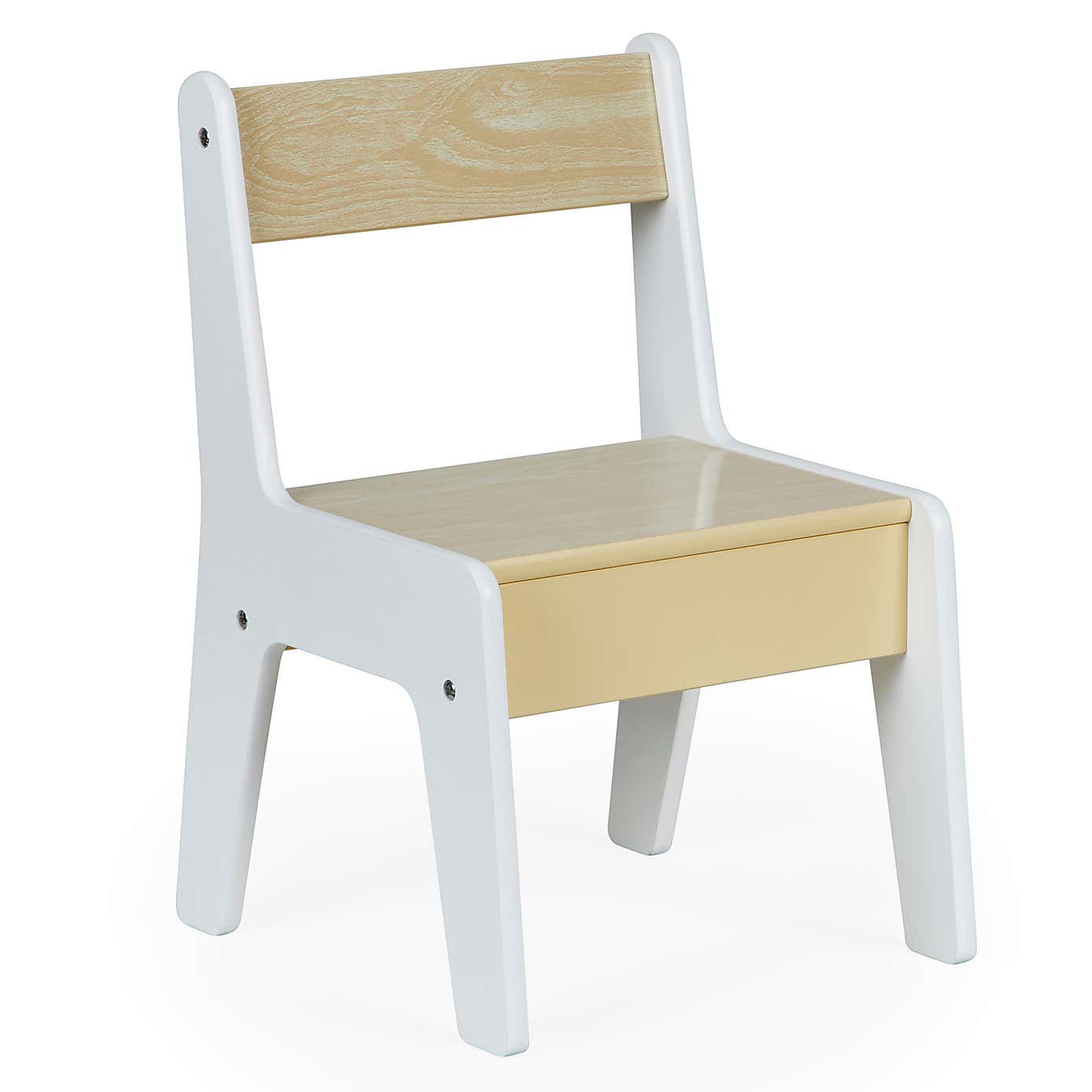 Kids White Table and Chair Set