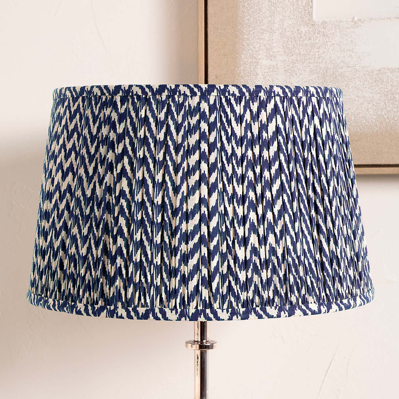 Vienna Chevron Mushroom Pleat Shade