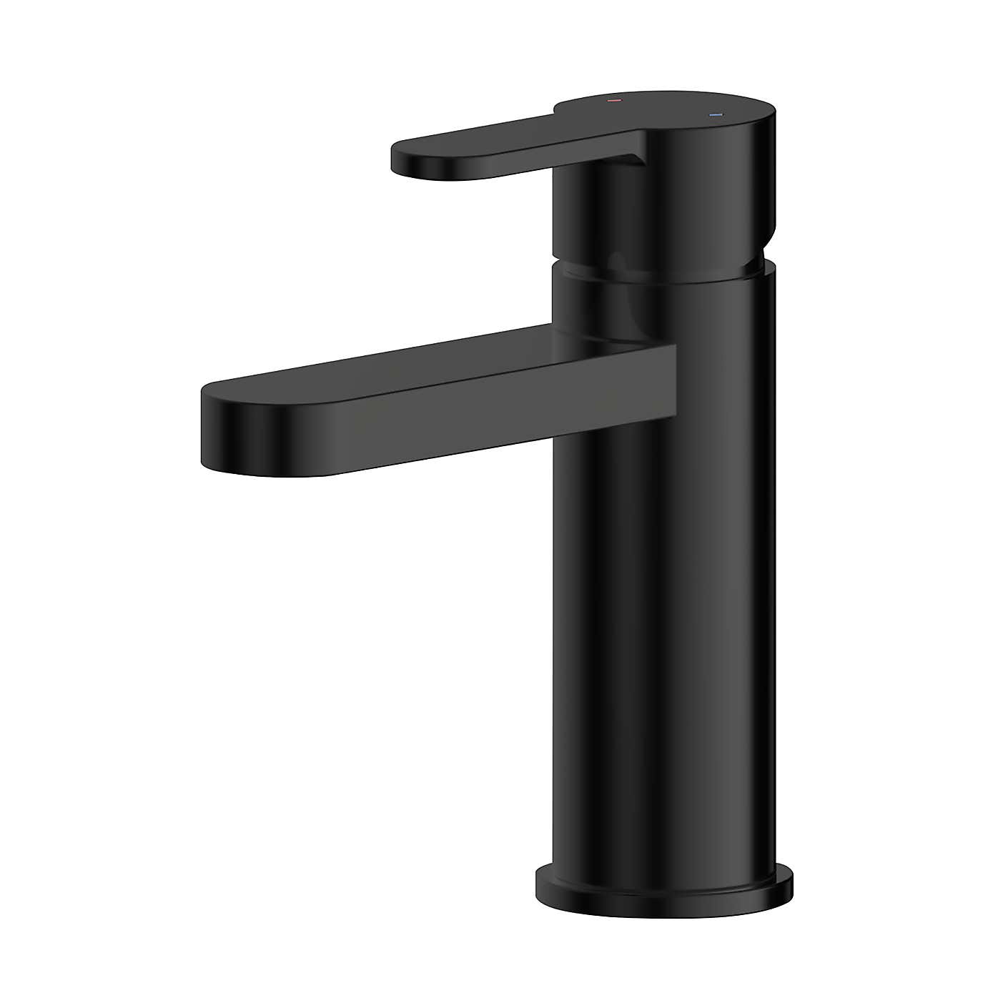 Arvan Mono Basin Mixer Tap with Push Button Waste