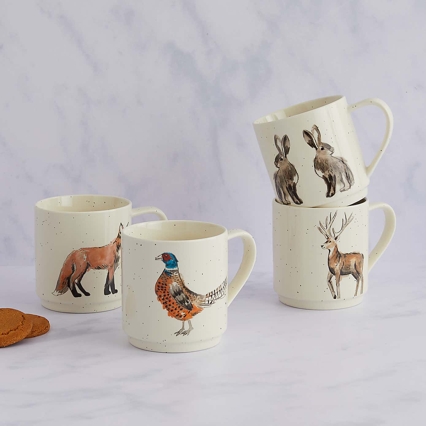 Woodland Stacking Mugs