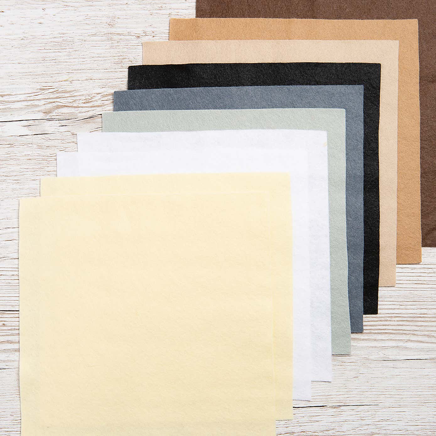 Wool Couture Monotones Felt Bundle