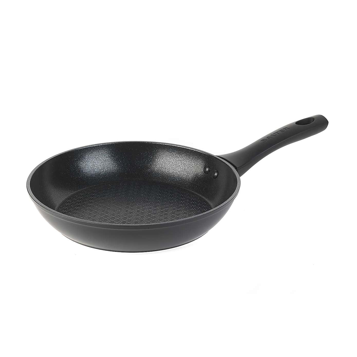 Salter Geo Hex Non-Stick Forged Aluminium Frying Pan, 24cm