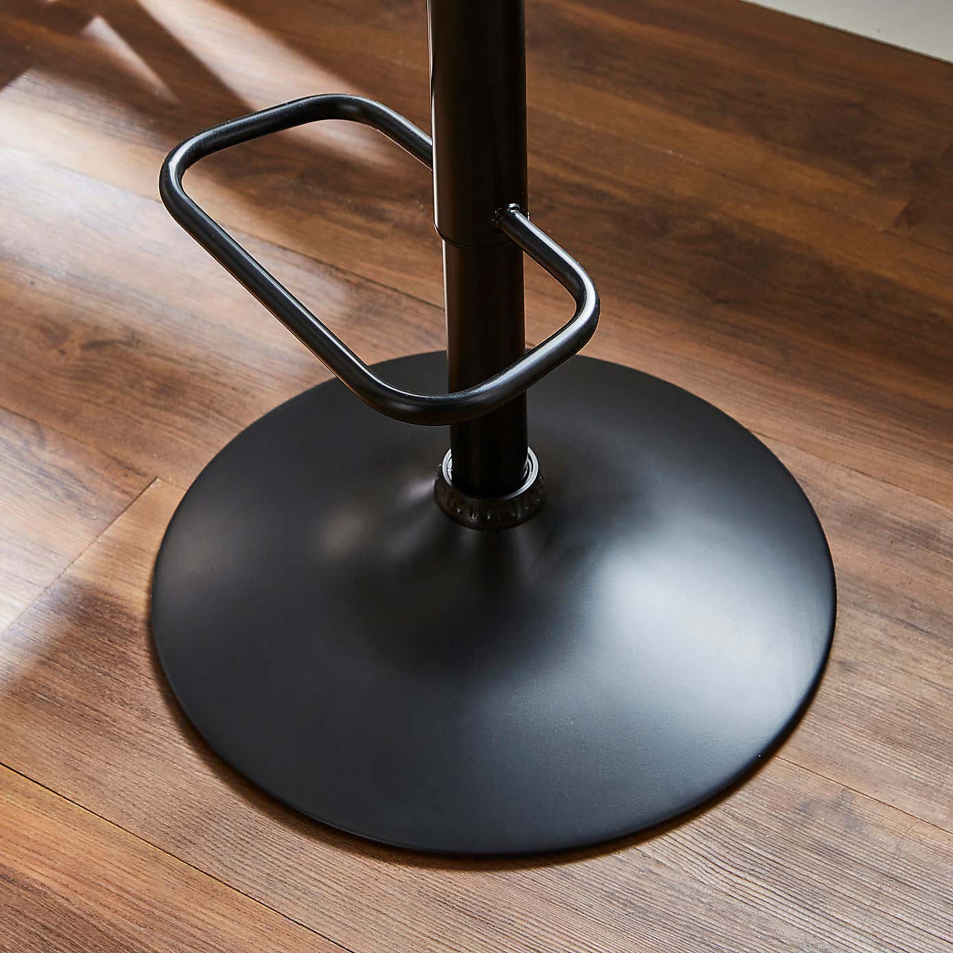 Jonas Adjustable Height Bar Stool, Velvet