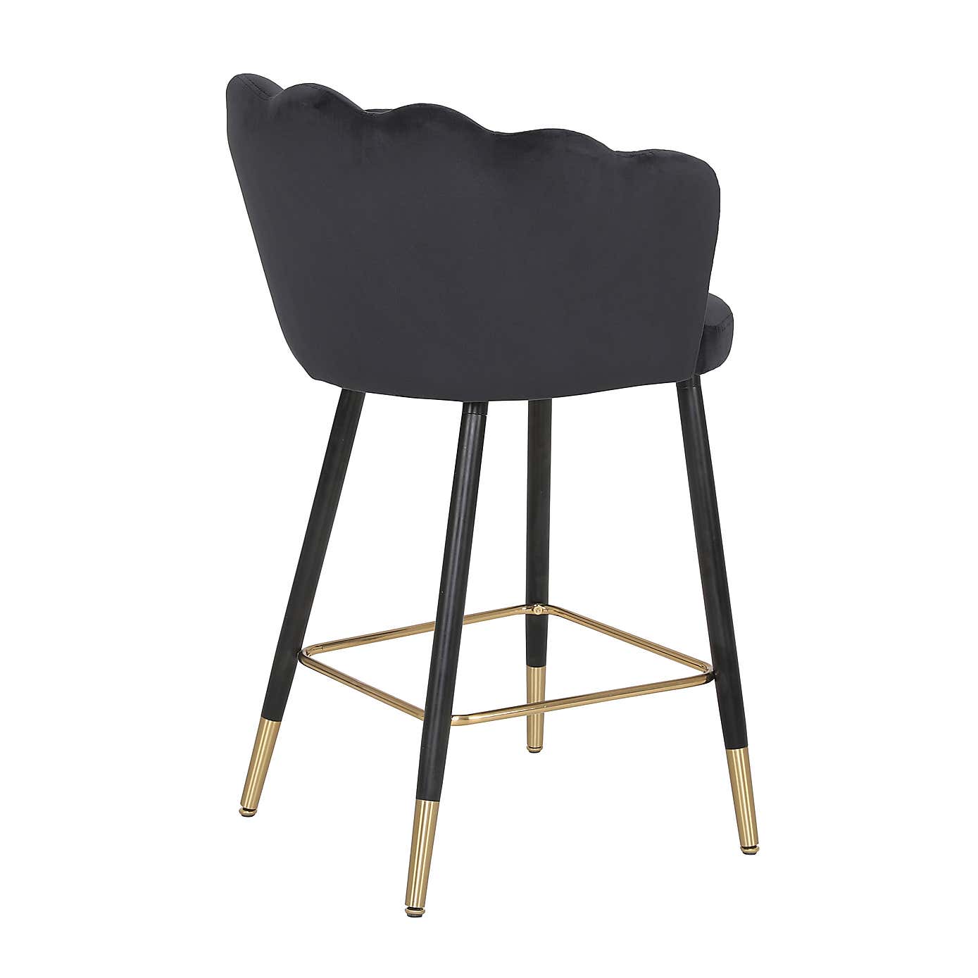 Vivian Velvet Bar Stool