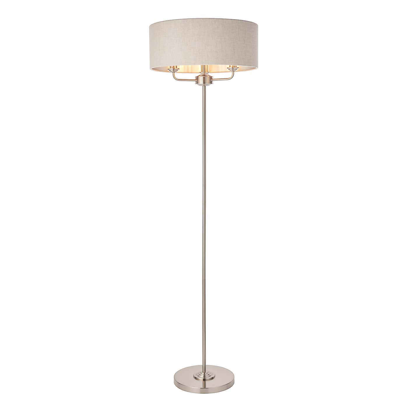 Vogue Sandringham 3 Light Floor Lamp