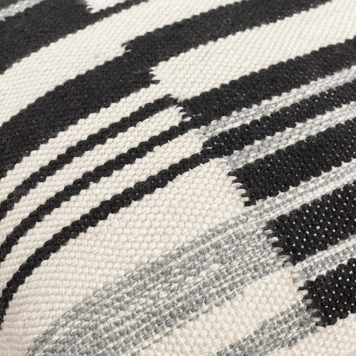 Torode Woven Striped Square Cushion