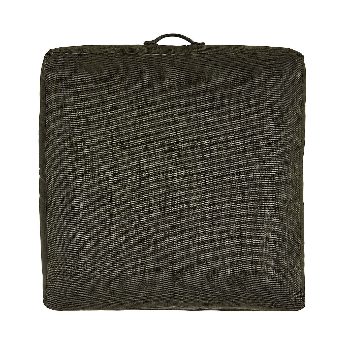 Casual Slub Forest Floor Cushion