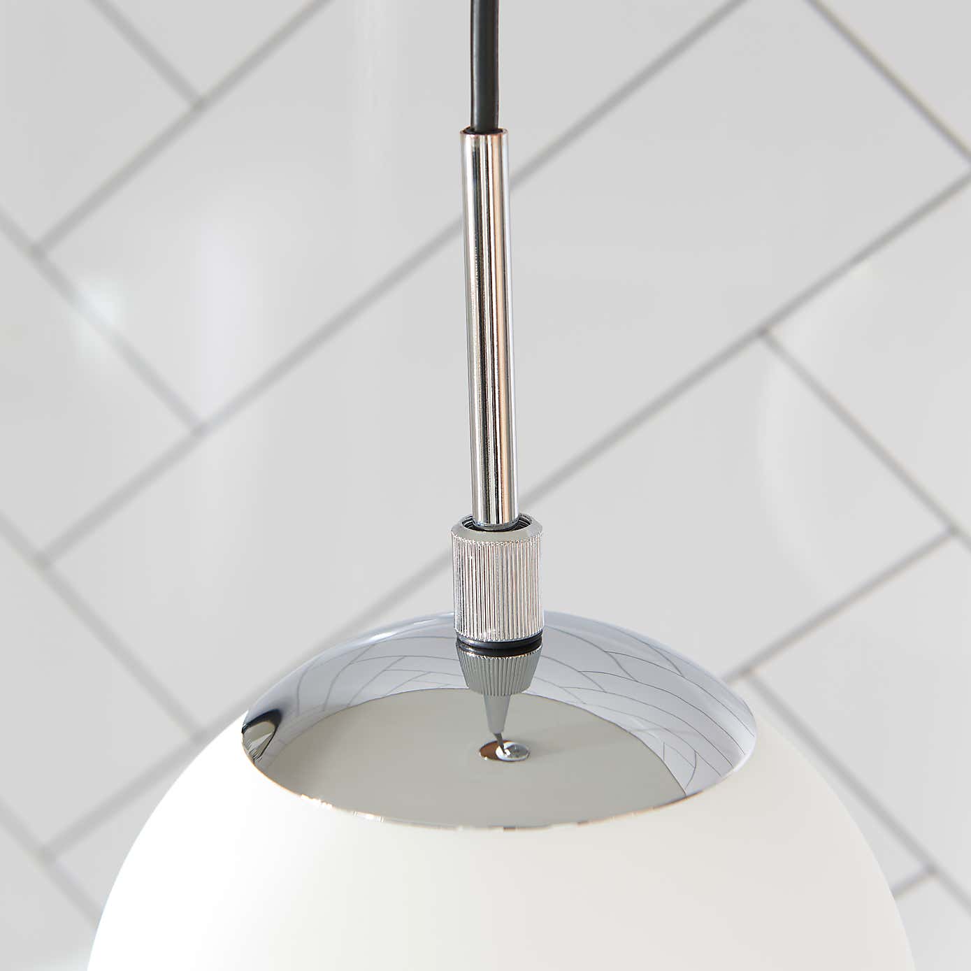 Sfera Industrial Bathroom Adjustable Pendant Light