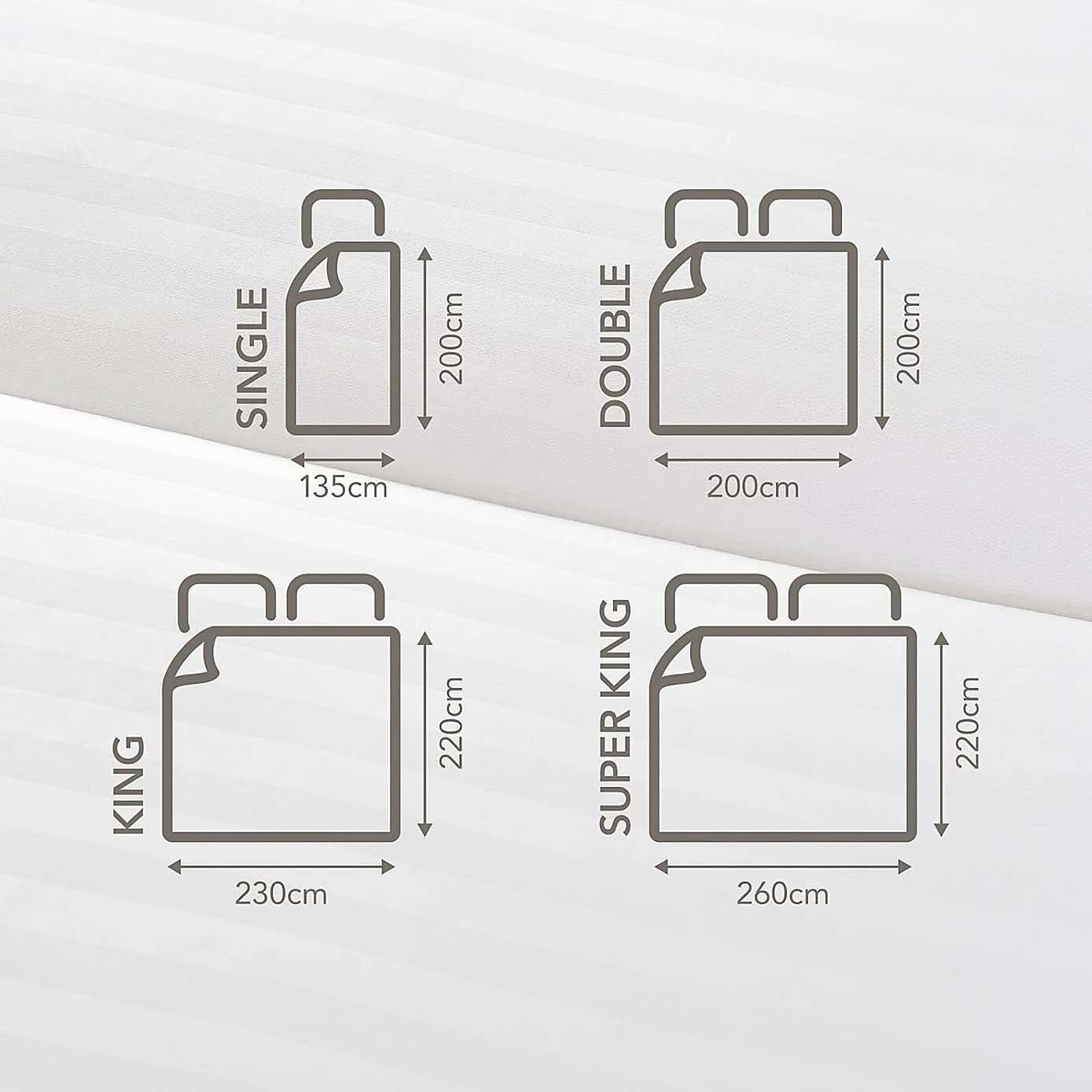 Snuggledown Luxurious Hotel 4.5 Tog Duvet and Pillow Set