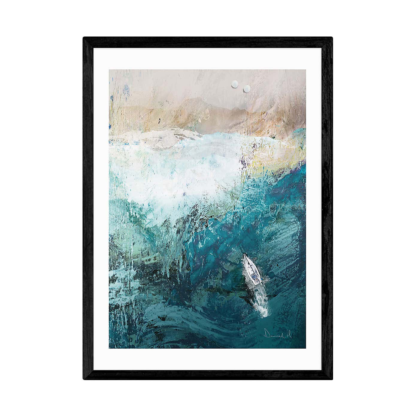 East End Prints Azure Walk Print