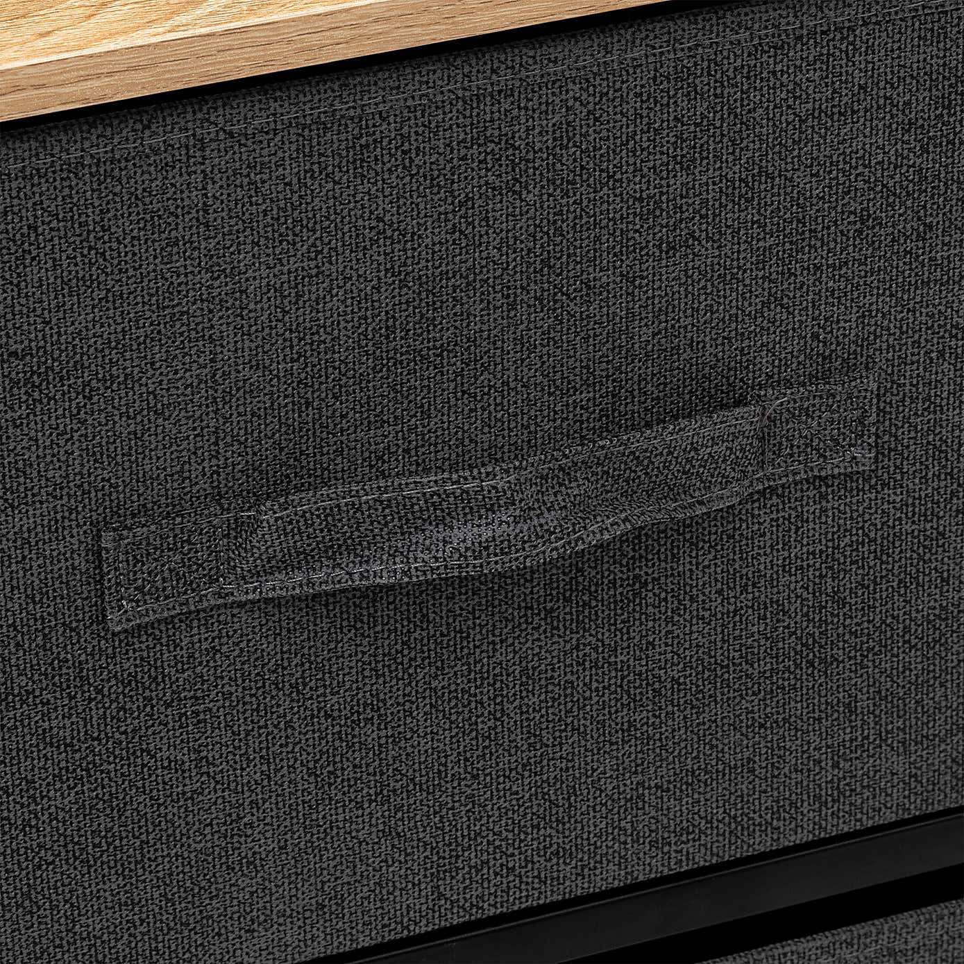 Tissa Grey 2 Drawer Storage Unit