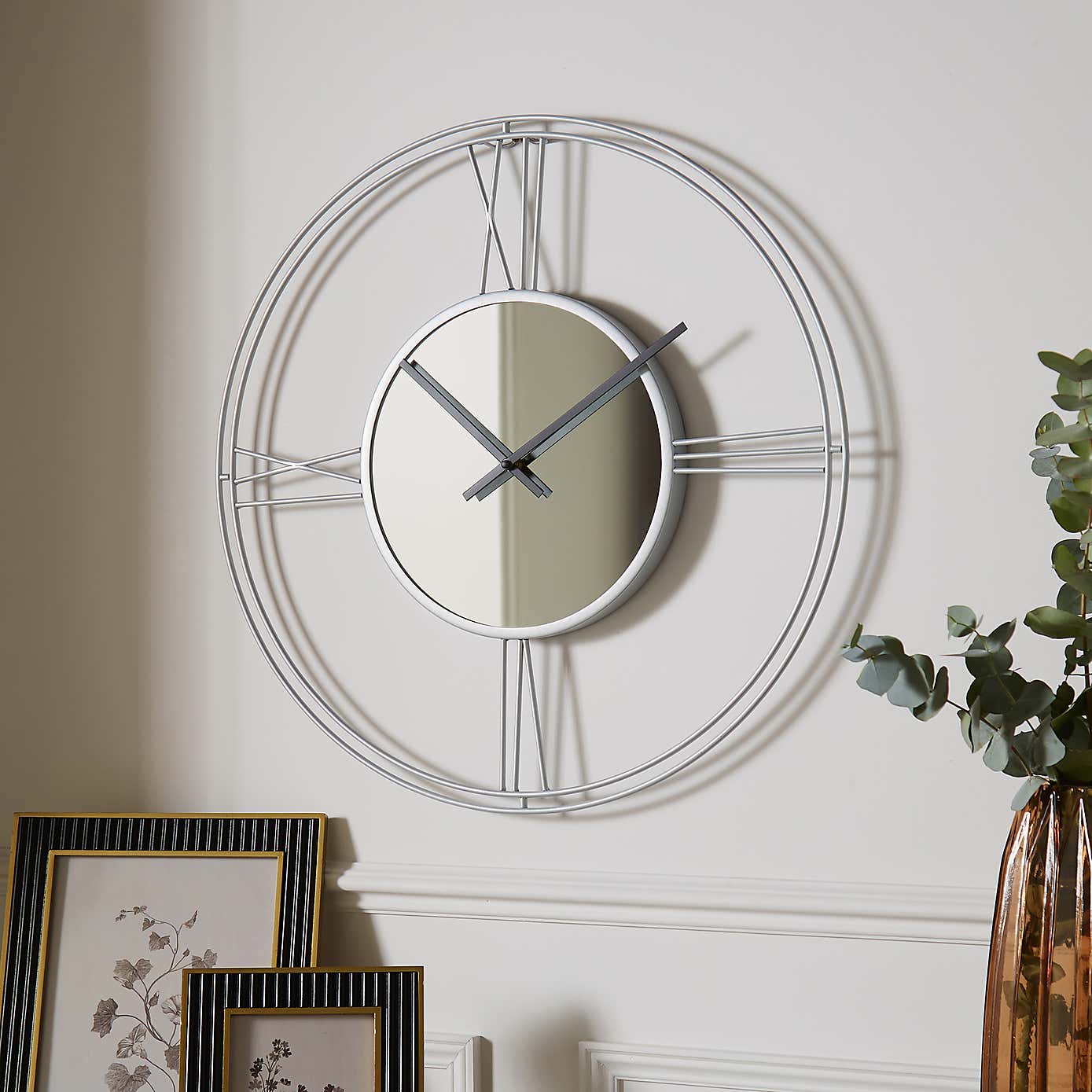 Indoor Outdoor Luxe Gold Clock 60cm