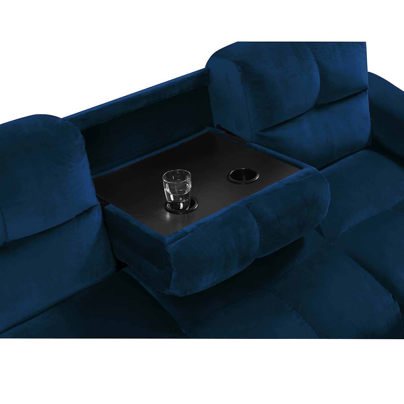 Margo Velvet 3 Seater Sofa Bed