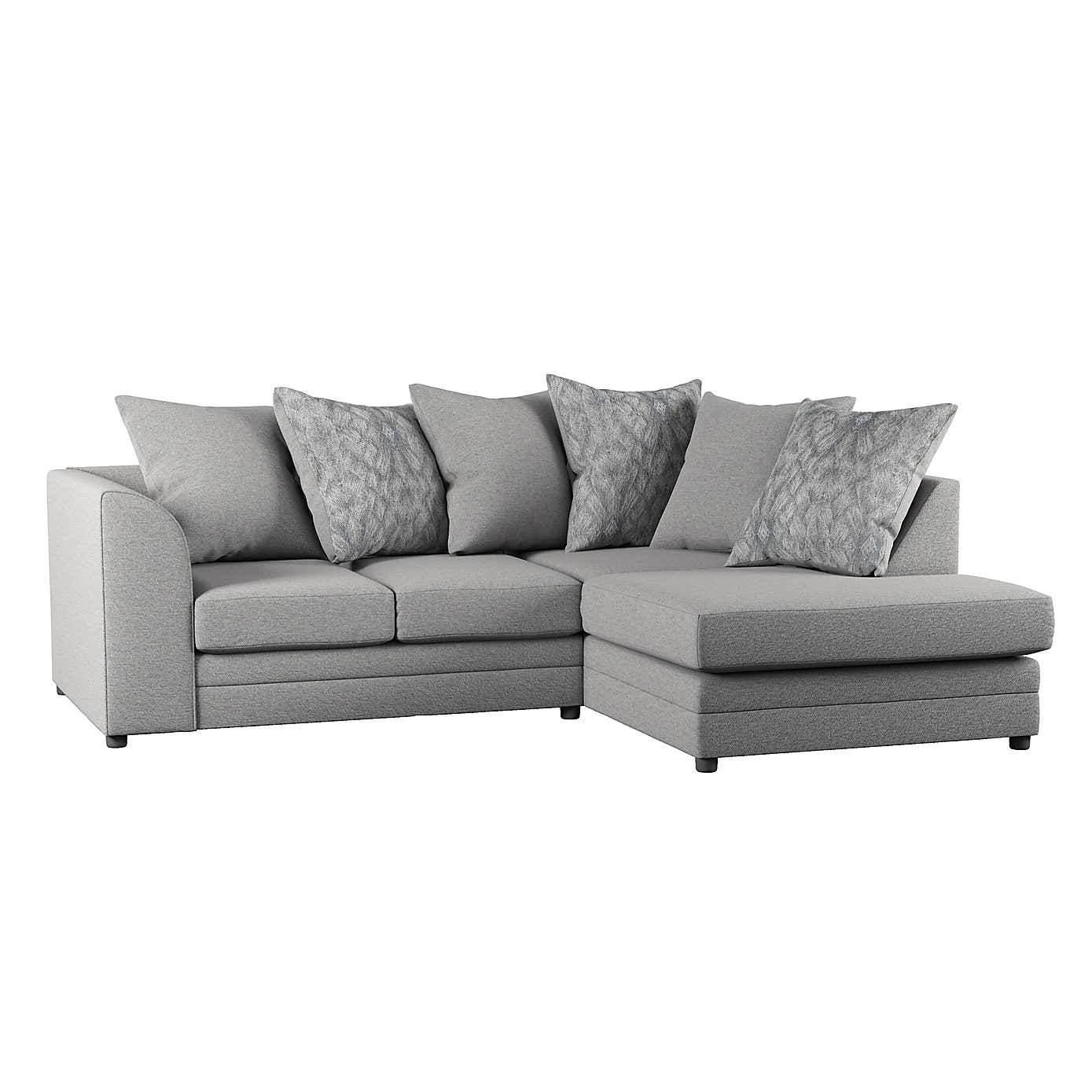 Washington Chenille Small Corner Sofa