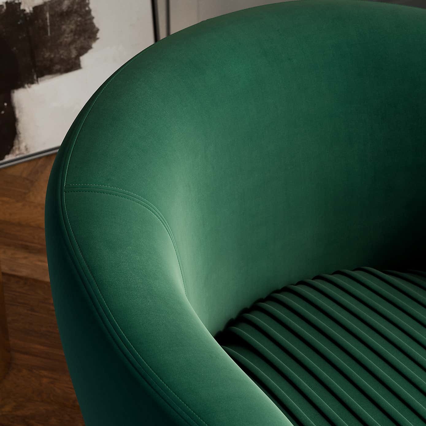 Bella Velvet Occasional Armchair