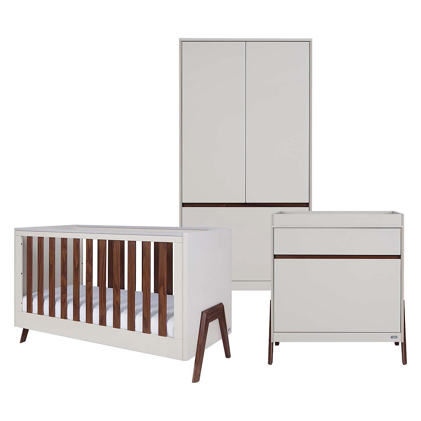 Tutti Bambini Fuori 3 Piece Nursery Furniture Set