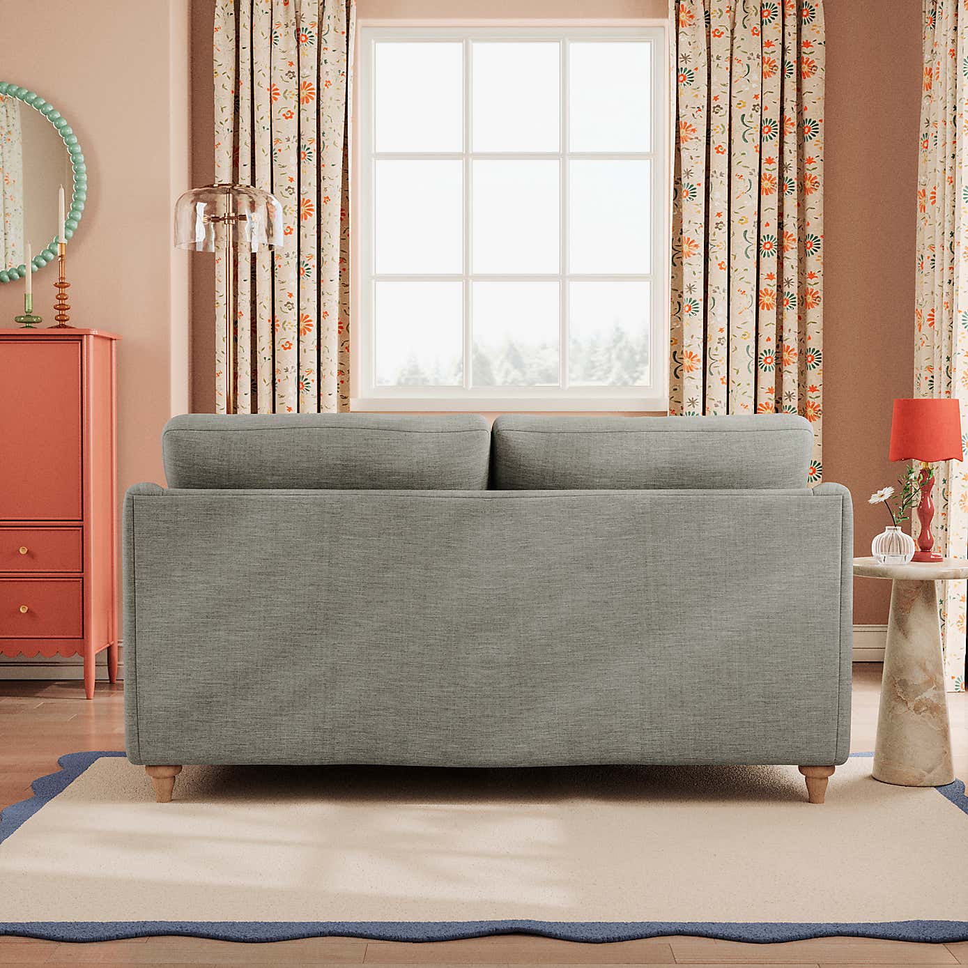 Slub Faux Linen Fabric Sample