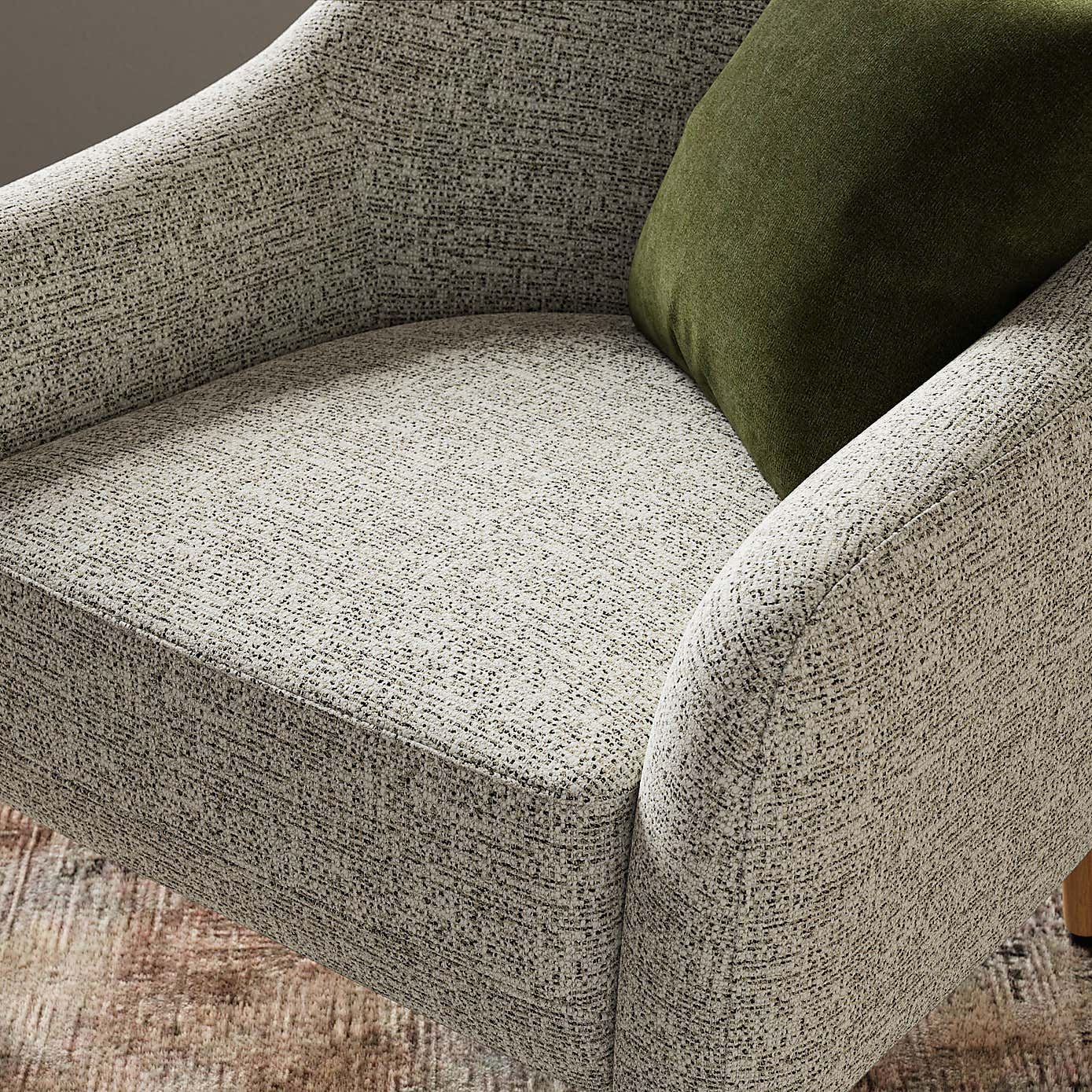 Kaspar Luxe Boucle Tub Chair