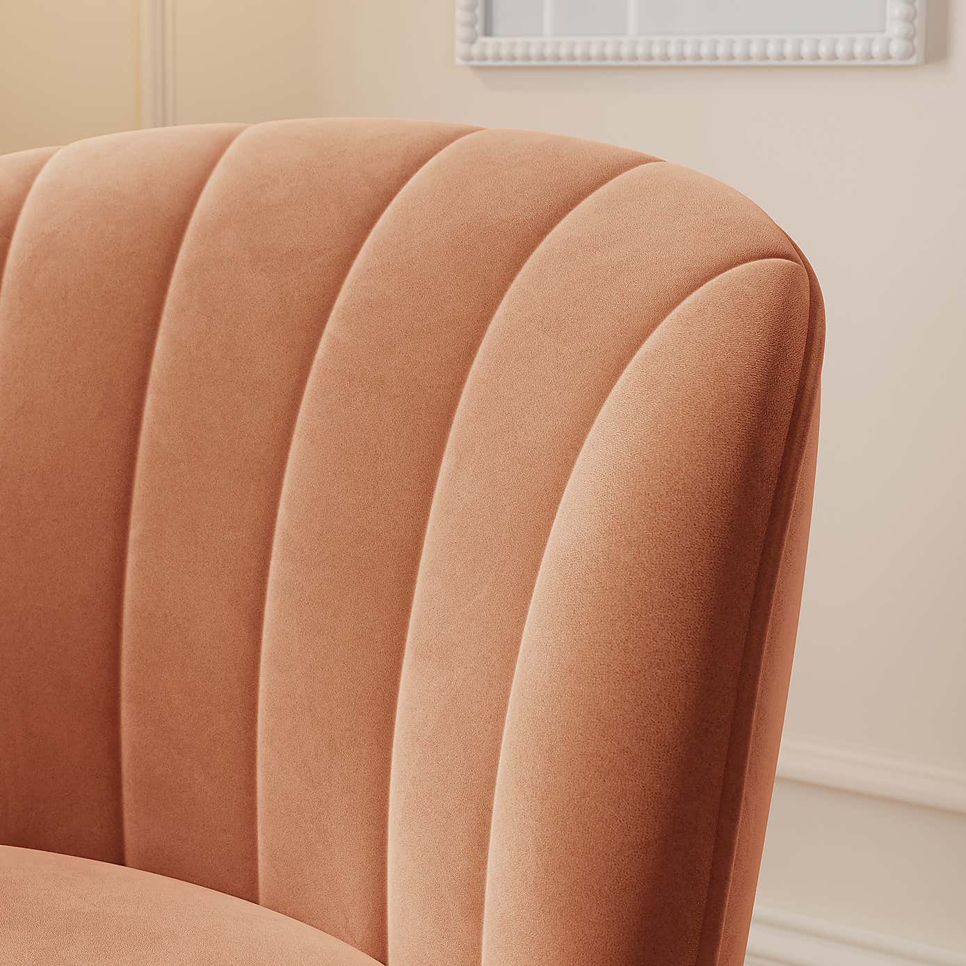 Colette Velvet Accent Chair