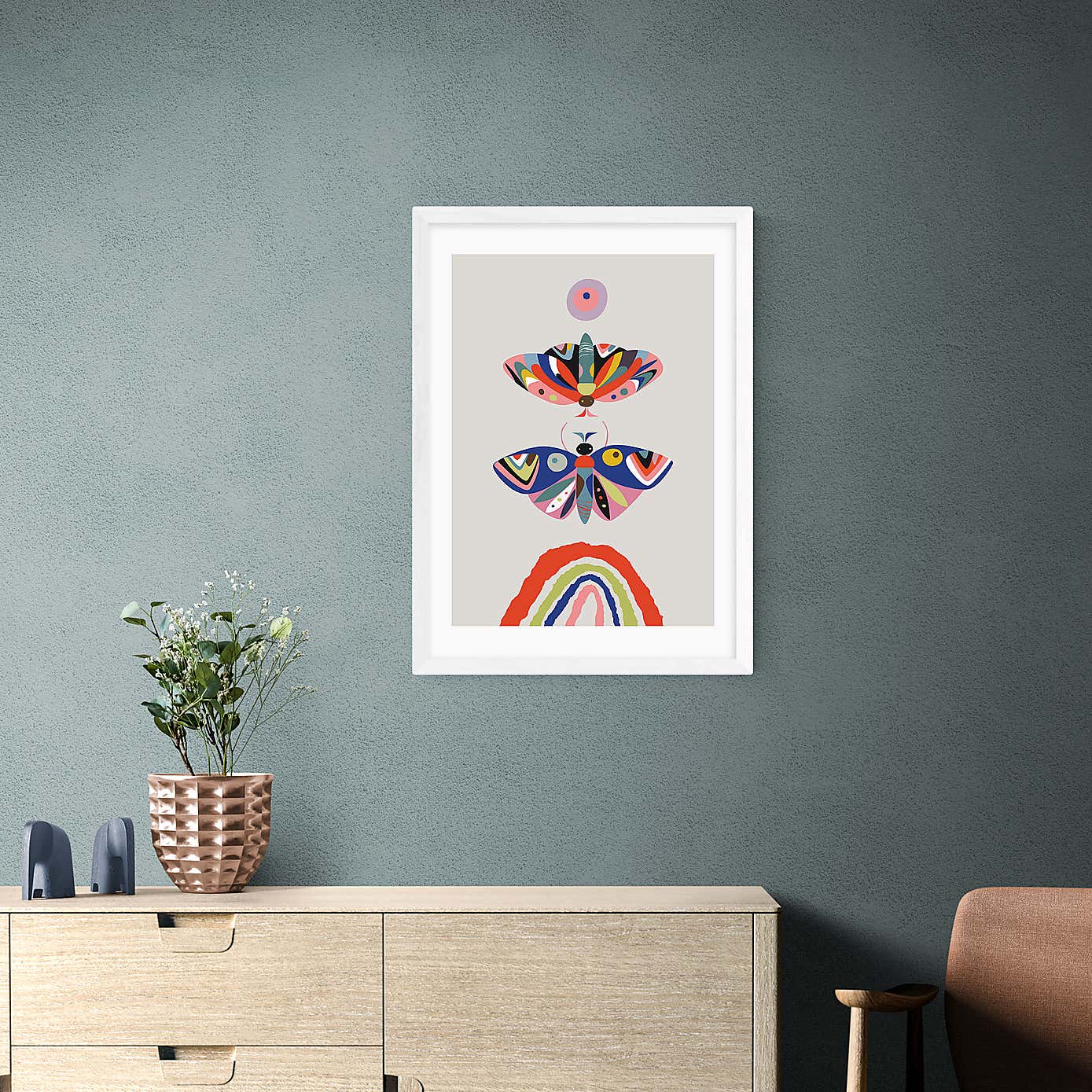 East End Prints Moth Print