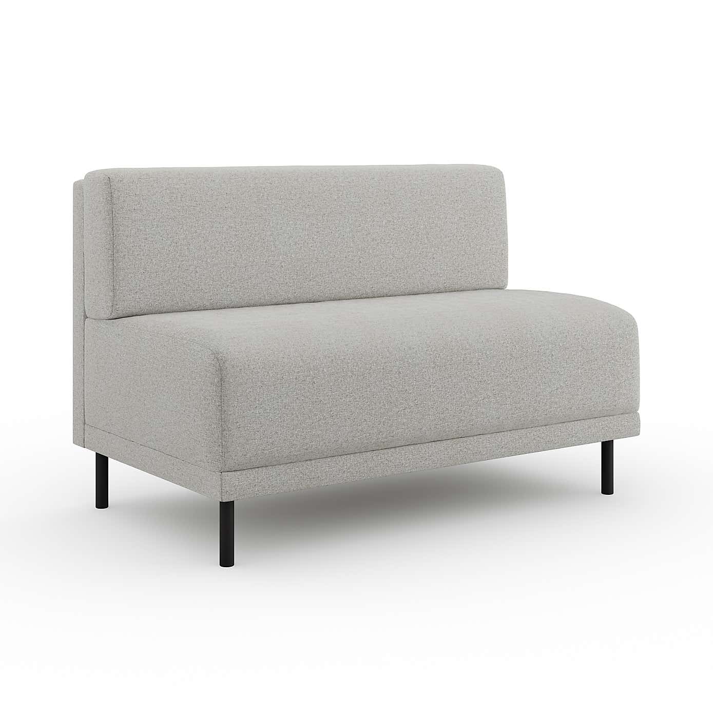 Mae Long Dining Bench, Textured Weave