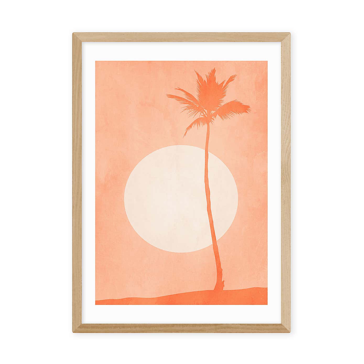 East End Prints St. Tropez Sunset by Kubistika Print