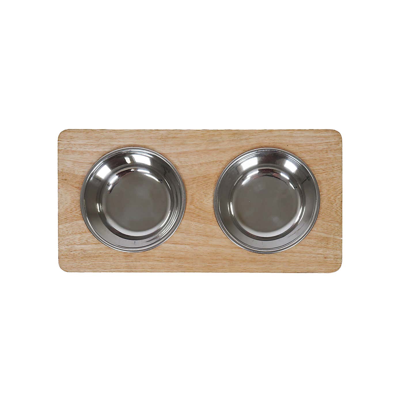 Rosewood Double Diner Pet Bowls