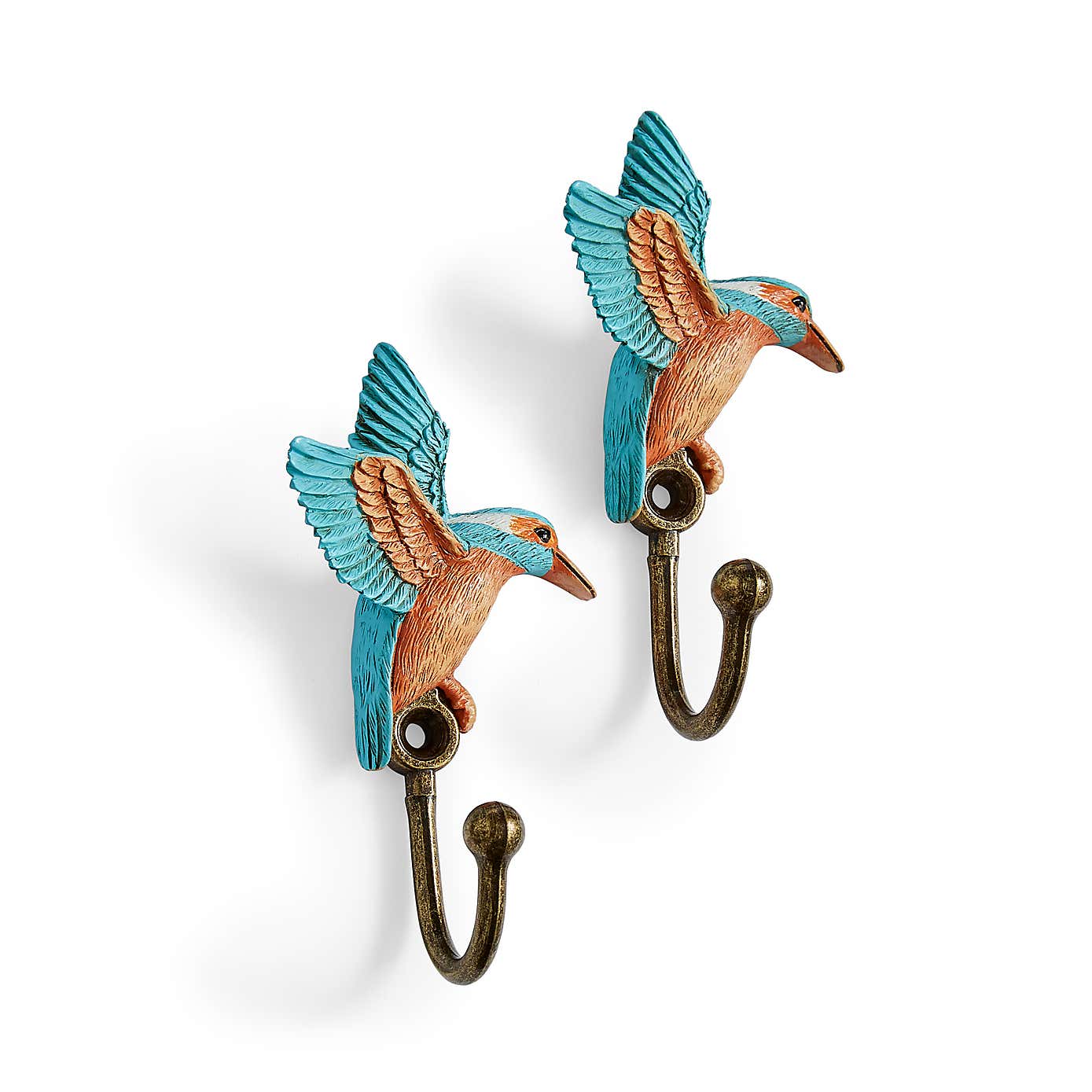 Kingfisher Curtain Tieback Hooks