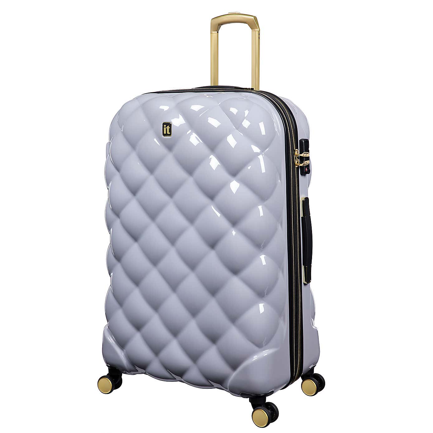 IT Luggage Set of 3 St Tropez Hard Shell Suitcases