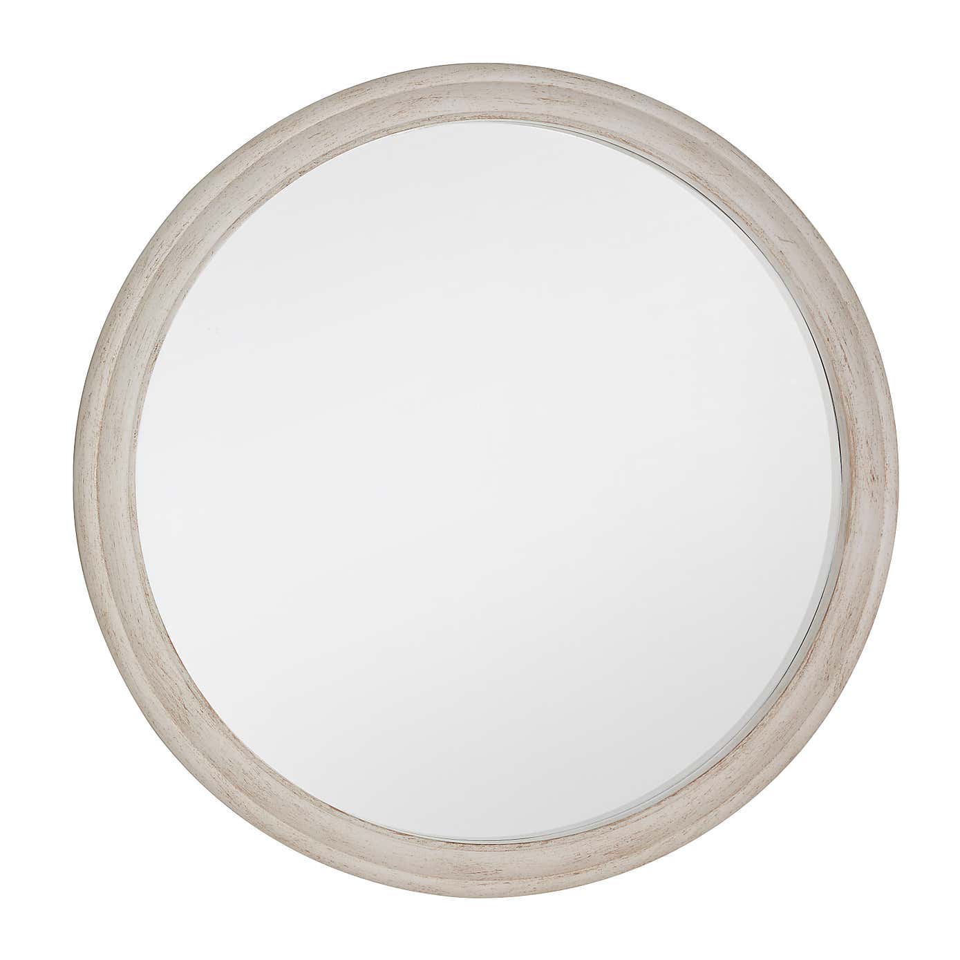 Churchgate Painted Oak Round Wall Mirror