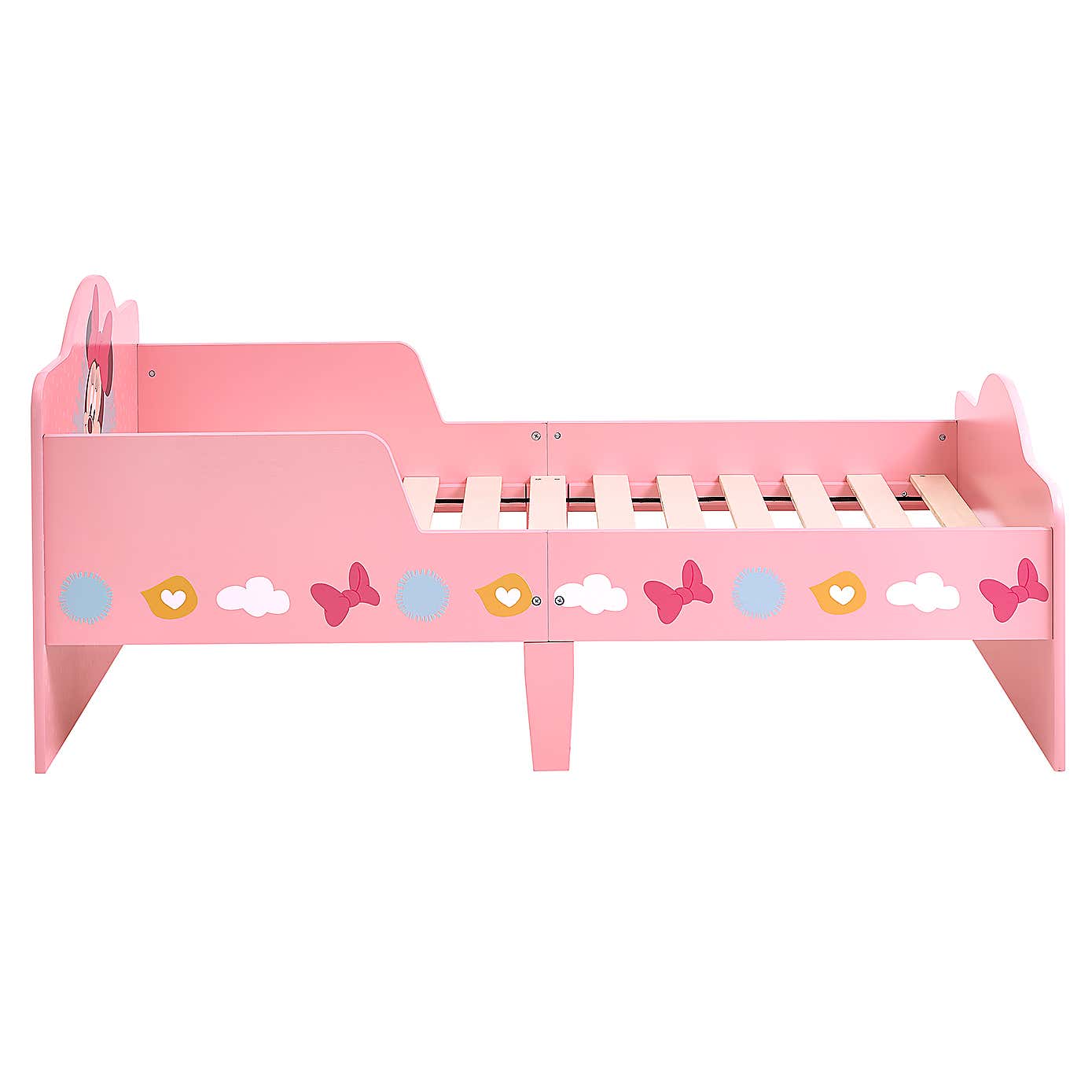 Minnie Mouse Pink Toddler Bed