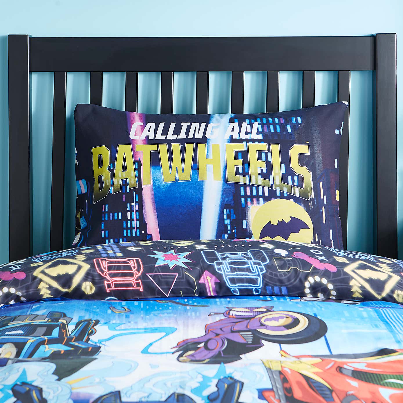 Batwheels Duvet Cover and Pillowcase Set