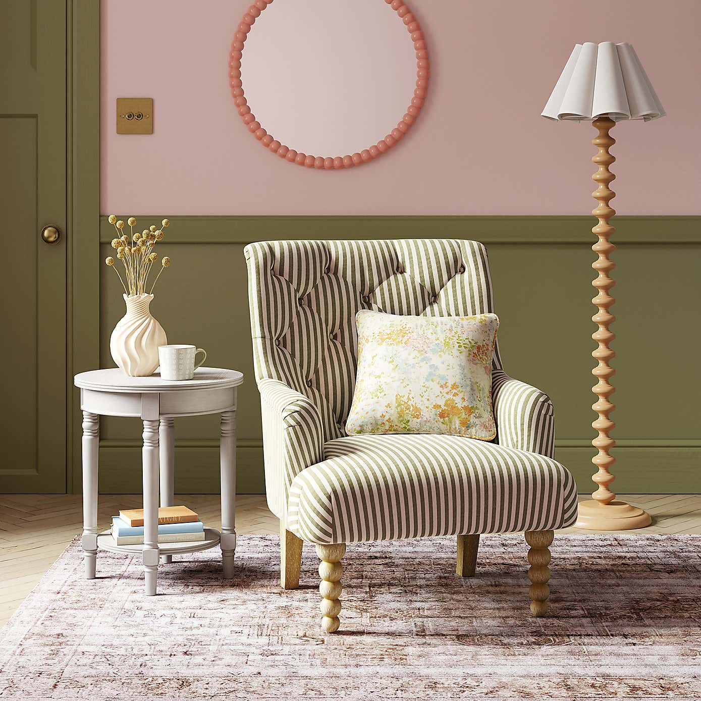 Arianna Linford Stripe Armchair