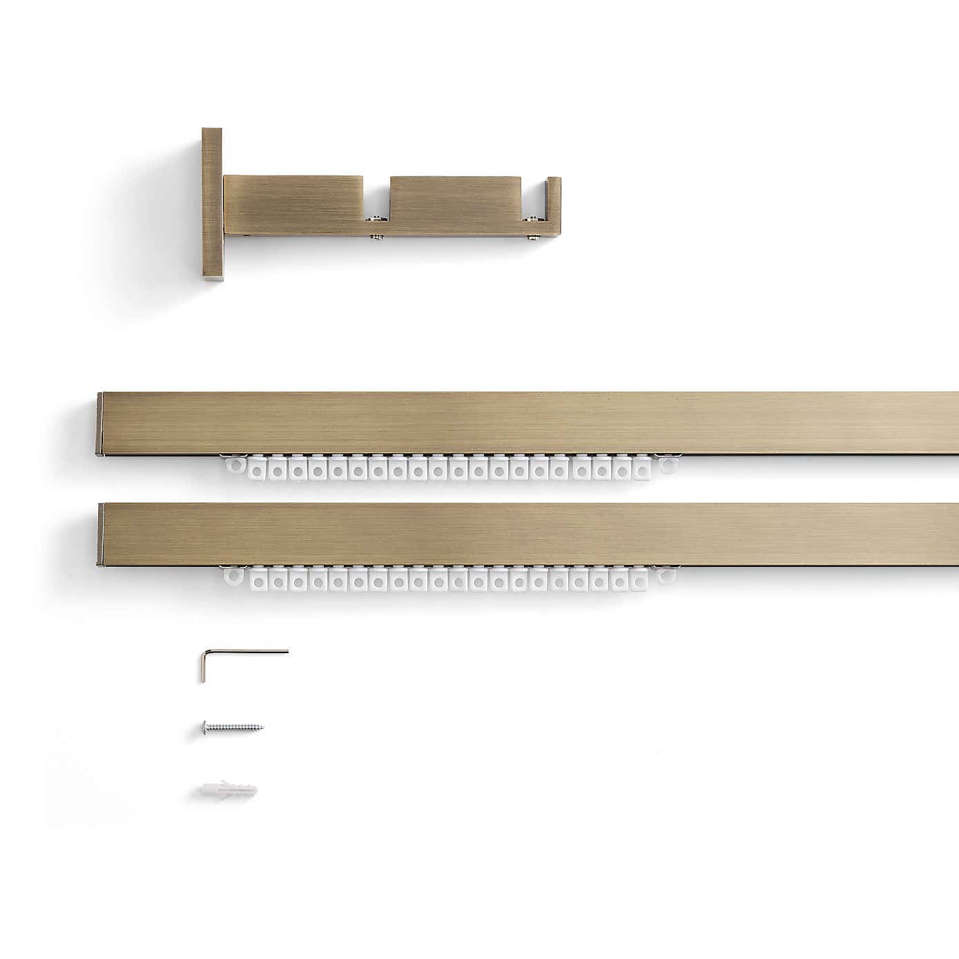 Hamilton Metal Double Curtain Track