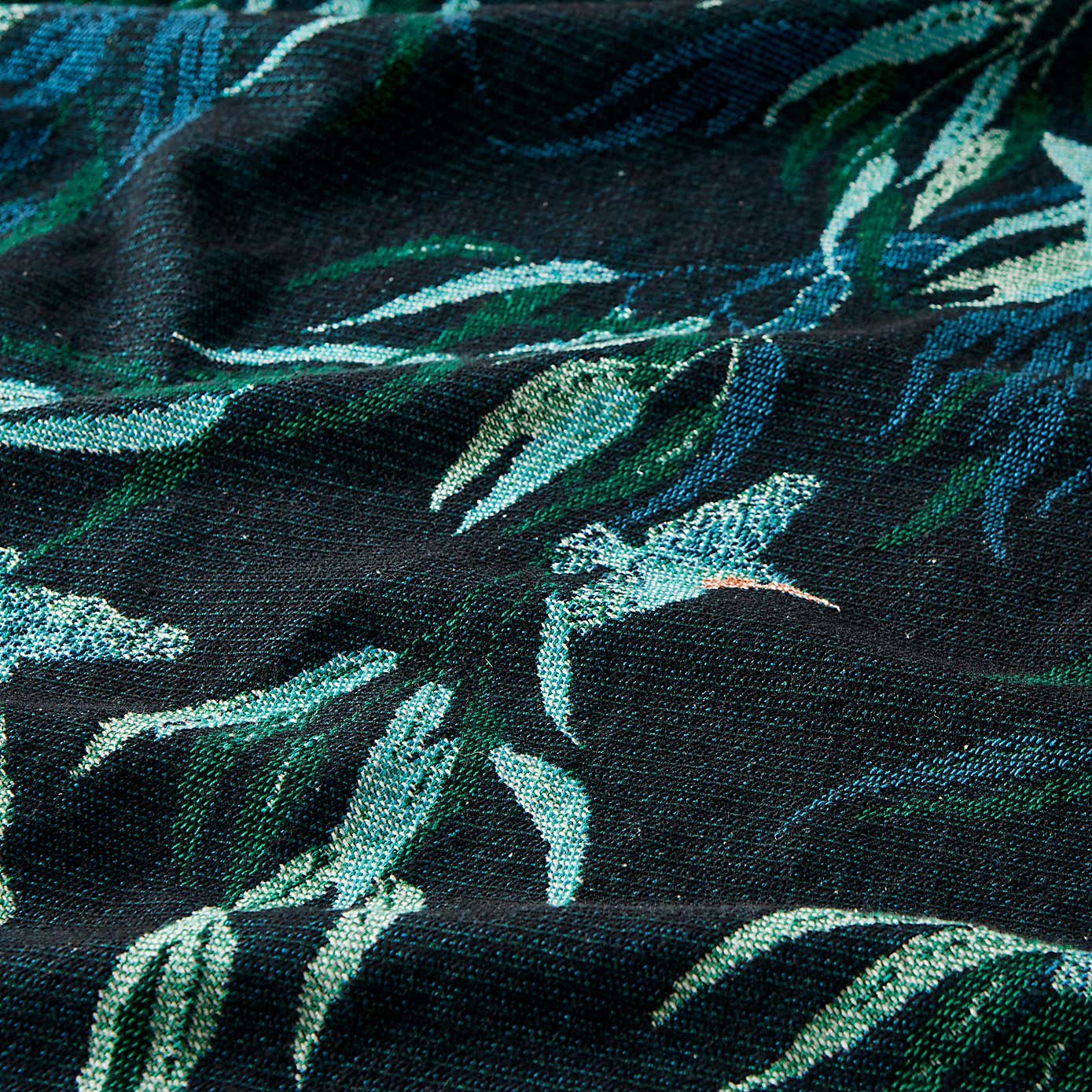 Kingfisher Jacquard Tapestry Throw