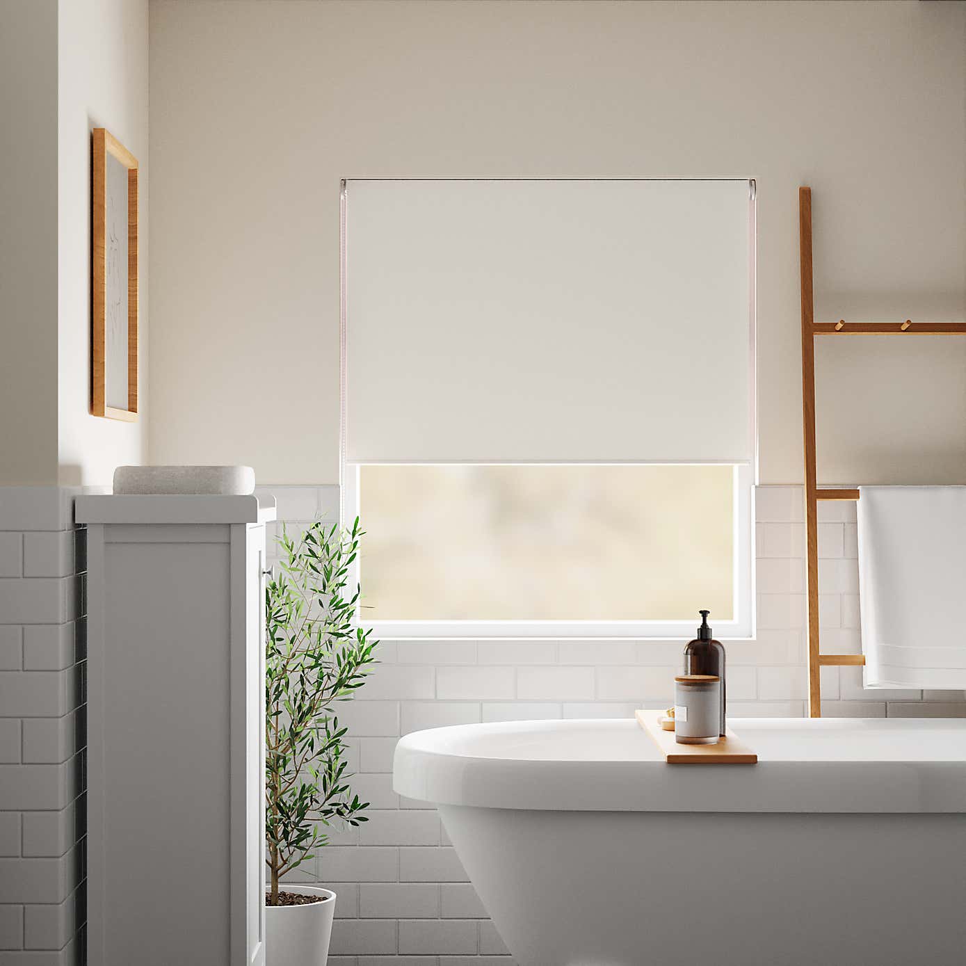 Blackout Moisture Resistant Roller Blind